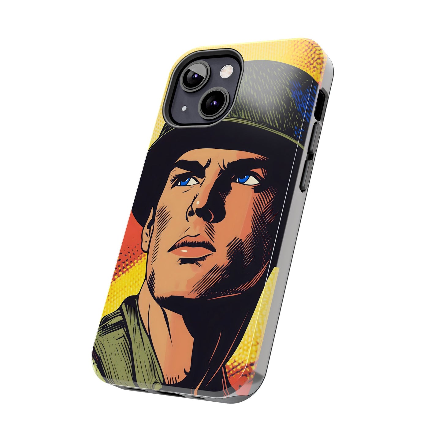 Tough Phone Cases Pop Art Modern Edge Soldier 04