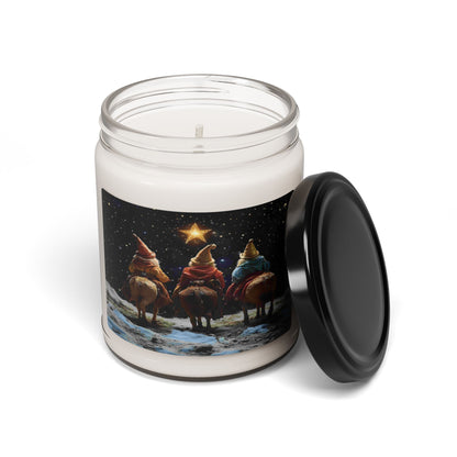 Three Wise Gnomes Holiday Scented Soy Candle 01