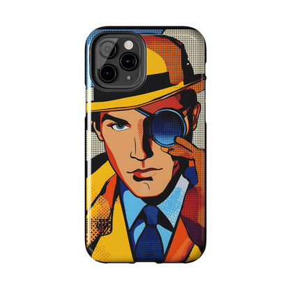 Tough Phone Cases Pop Art Modern Edge Guy Noir 03