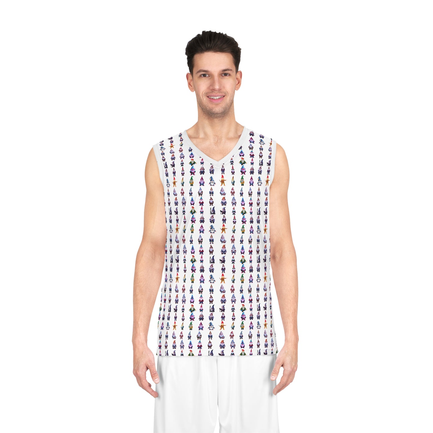 White-Gnome - Basketball Jersey