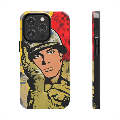 Tough Phone Cases Pop Art Modern Edge Soldier 03