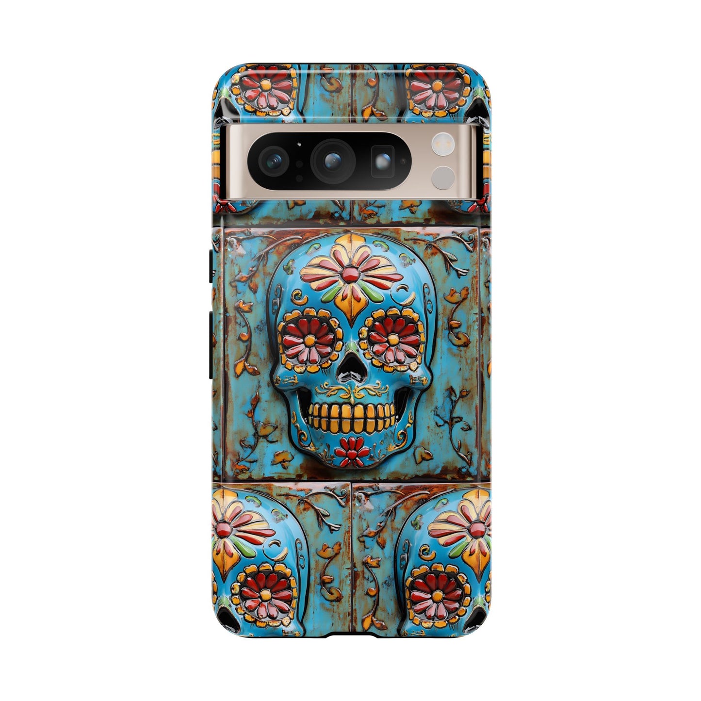 Tough Cases Day of the Dead Dia de Los Muertos Sugar Skull 0019