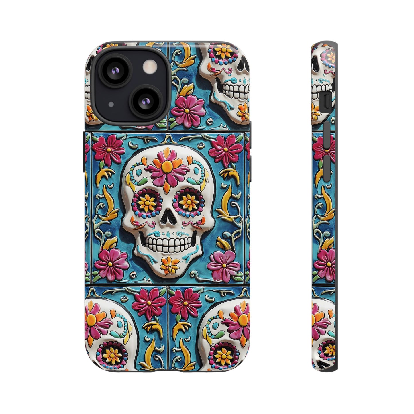 Tough Cases Day of the Dead Dia de Los Muertos Sugar Skull 0001