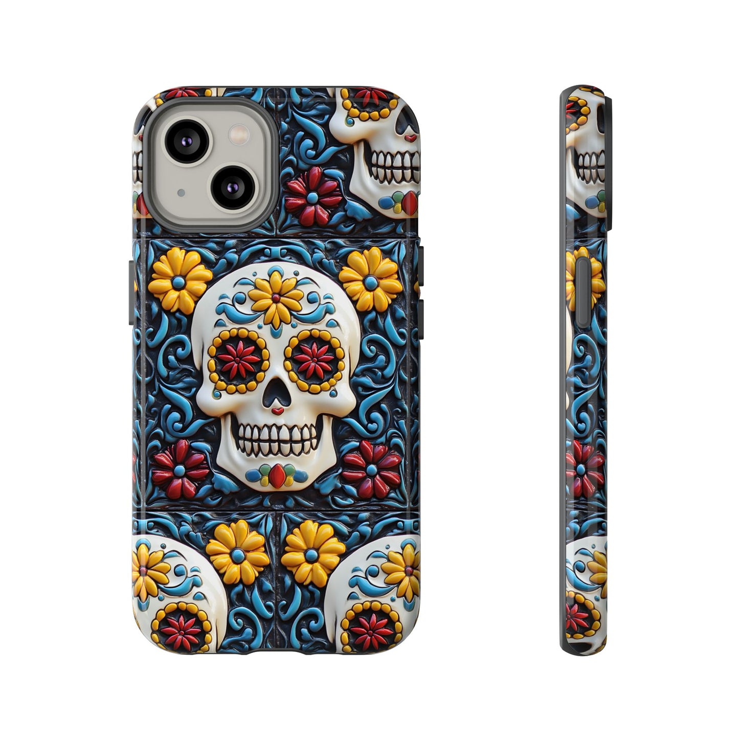 Tough Cases Day of the Dead Dia de Los Muertos Sugar Skull 0009