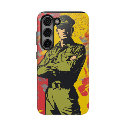 Tough Phone Cases Pop Art Modern Edge Soldier 01