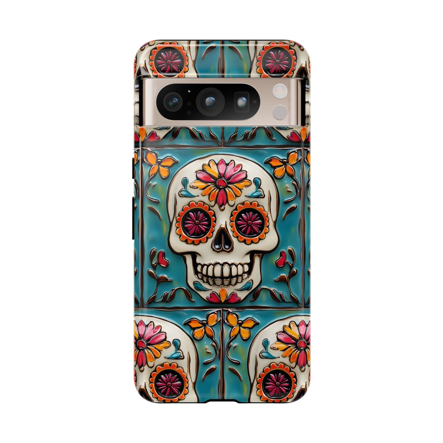 Tough Cases Day of the Dead Dia de Los Muertos Sugar Skull 0010