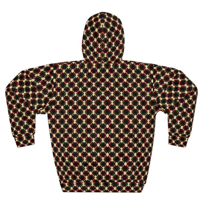 Unisex Pullover Hoodie Argyle 0004