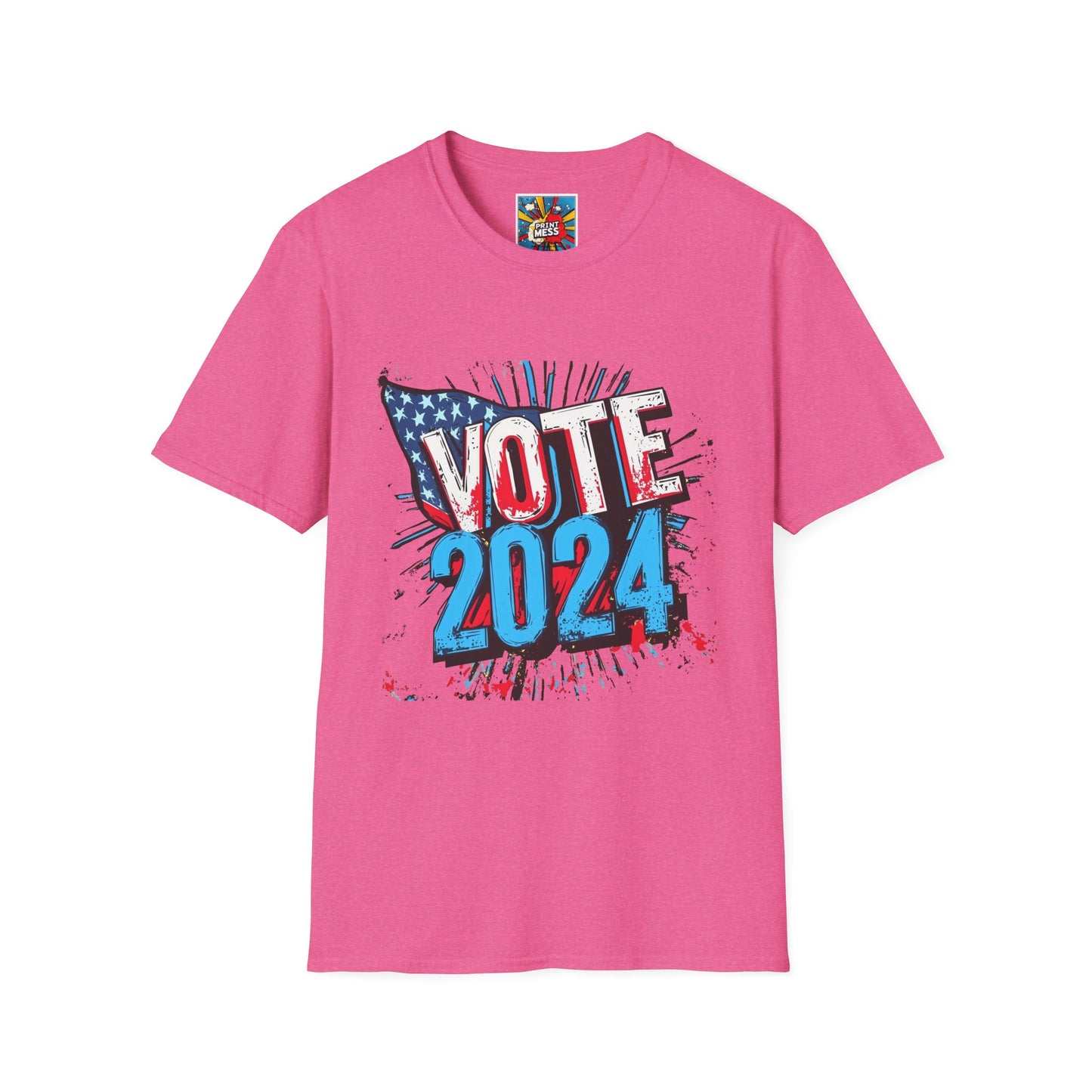 Unisex Softstyle VOTE 2024 6 2024 election shirts