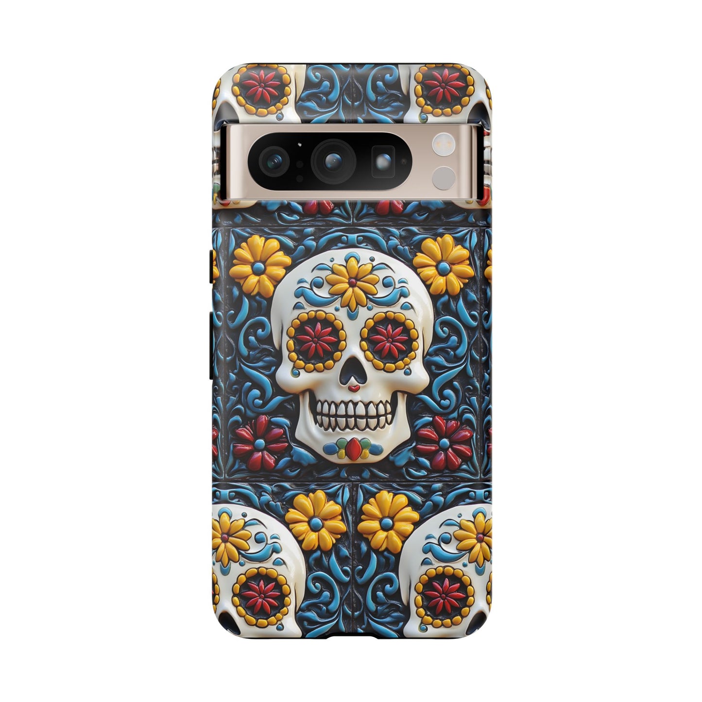 Tough Cases Day of the Dead Dia de Los Muertos Sugar Skull 0009