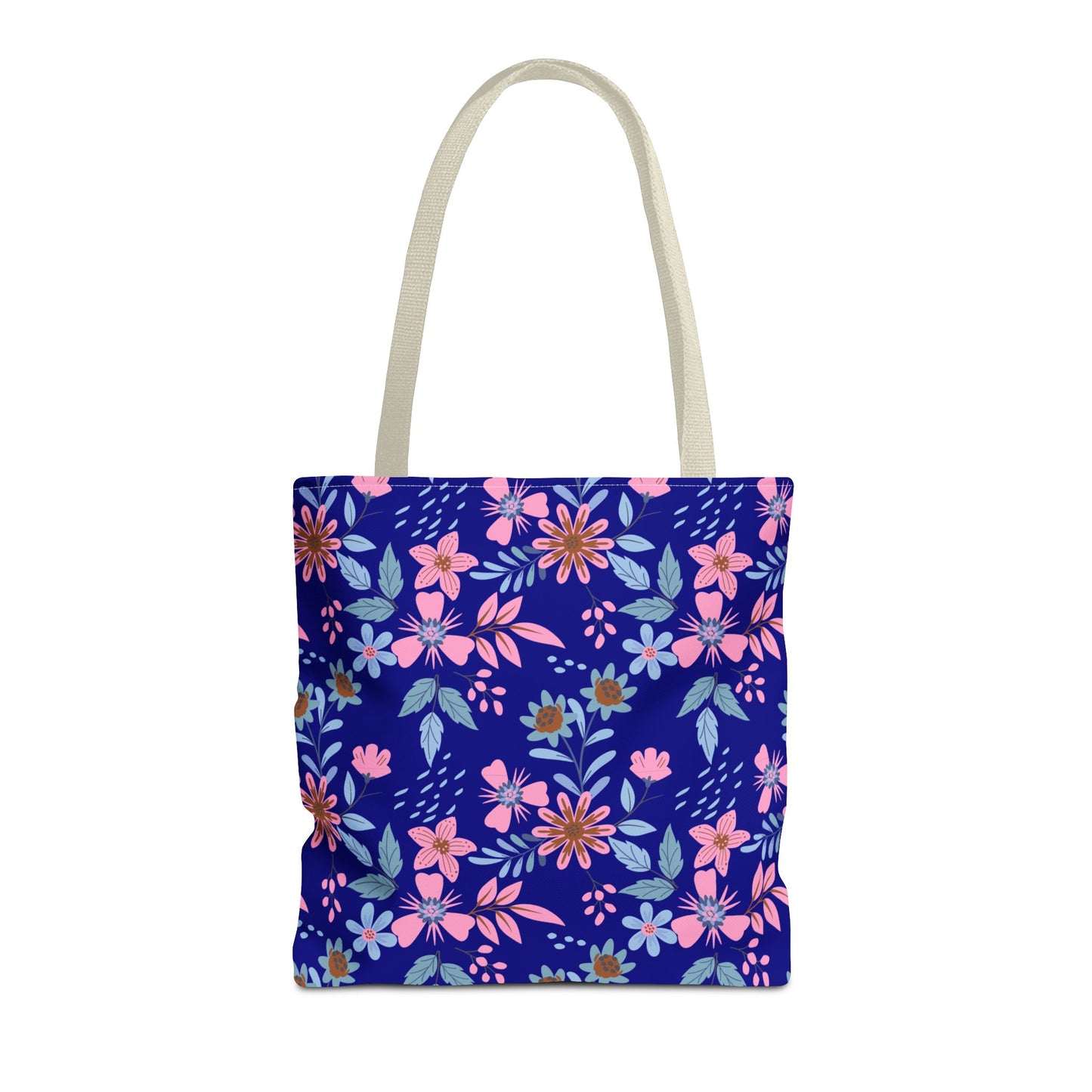 Tote Bag - Floral - Navy