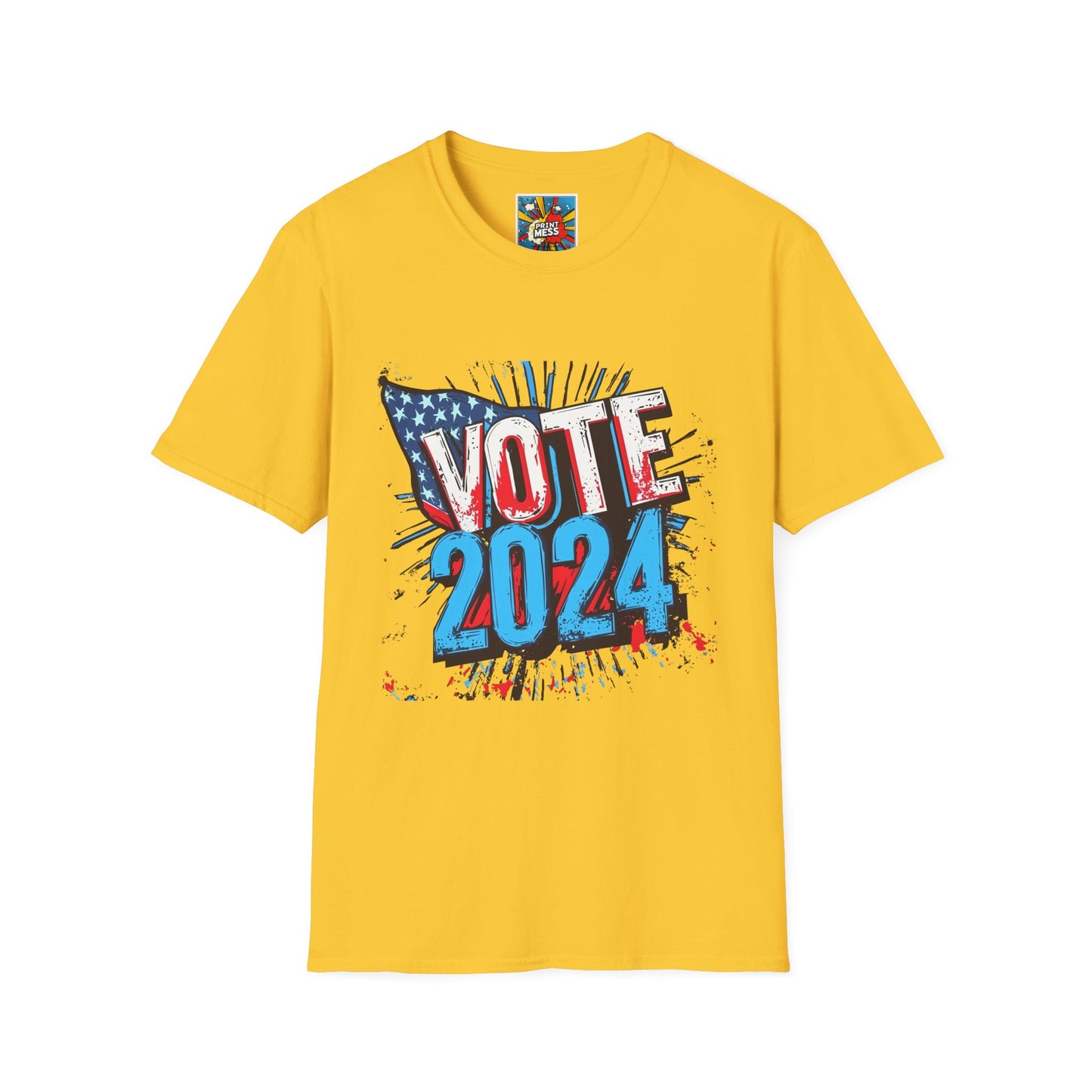 Unisex Softstyle VOTE 2024 6 2024 election shirts