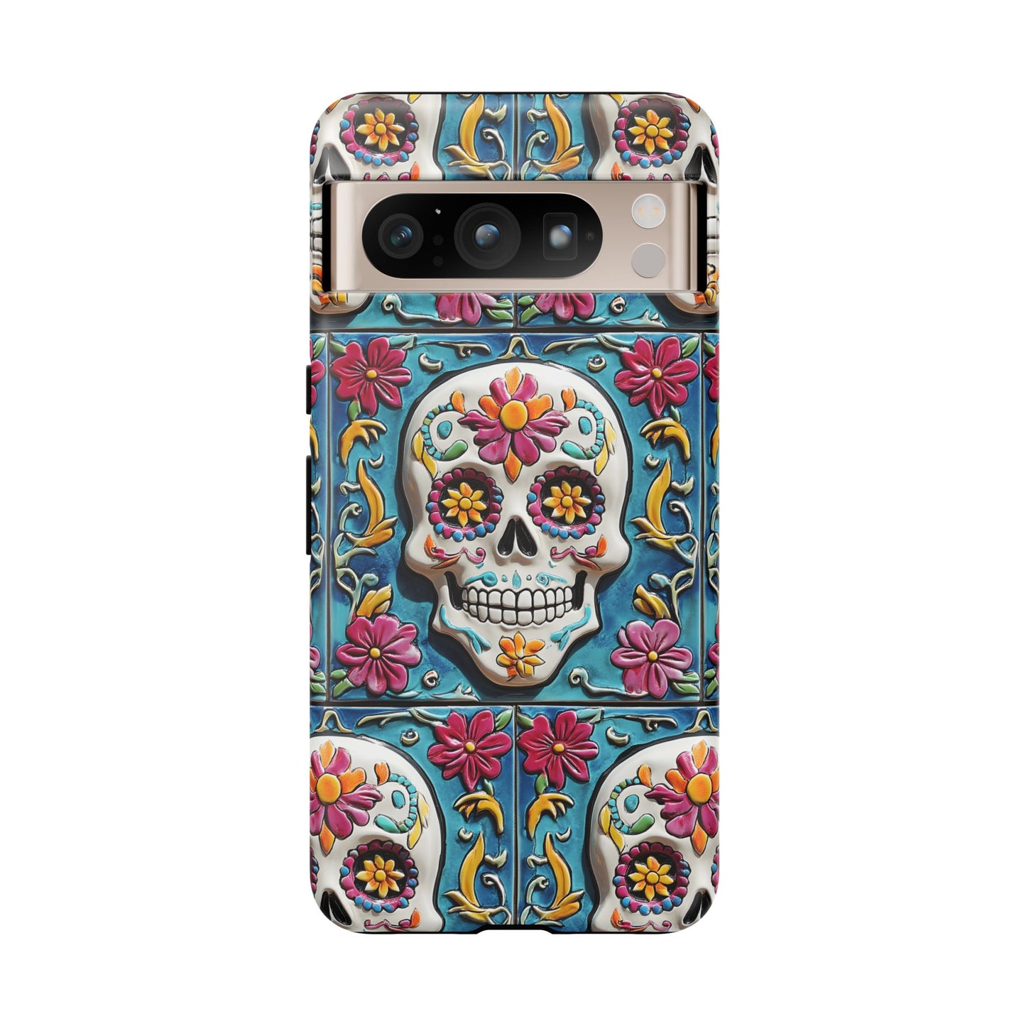 Tough Cases Day of the Dead Dia de Los Muertos Sugar Skull 0001