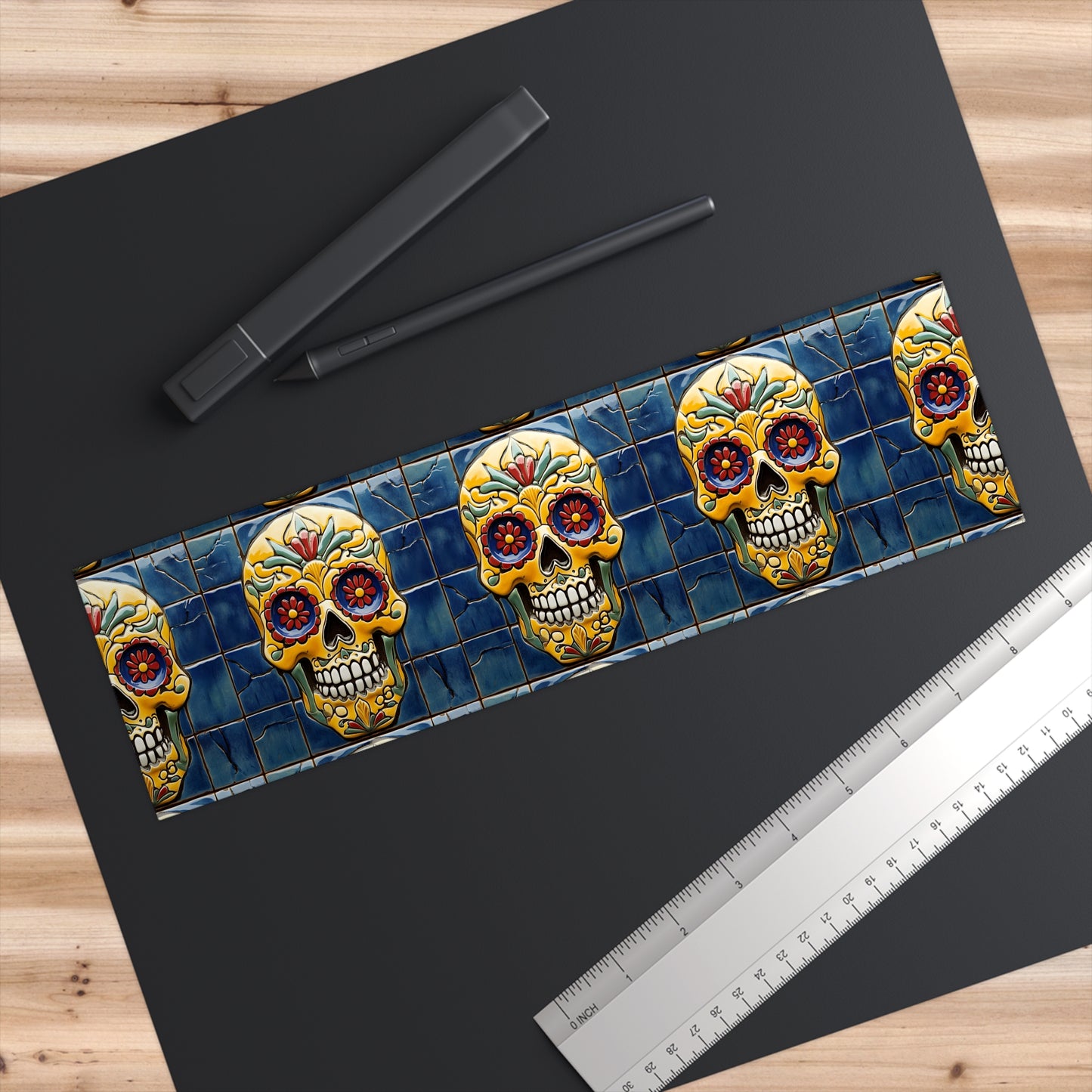 Sugar Skull Bumper Stickers 002, Day of the Dead Dia de Los Muertos, Halloween Decor - Car Decals, Laptop Stickers