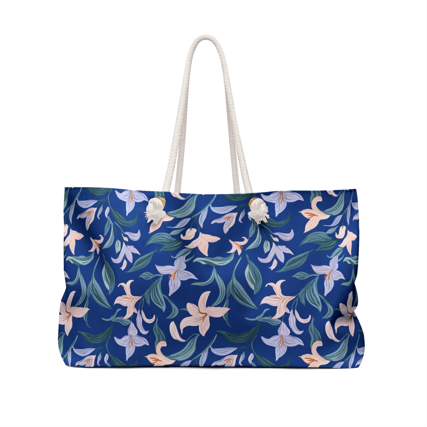 Weekender Bag - Flower Bloom - Blue