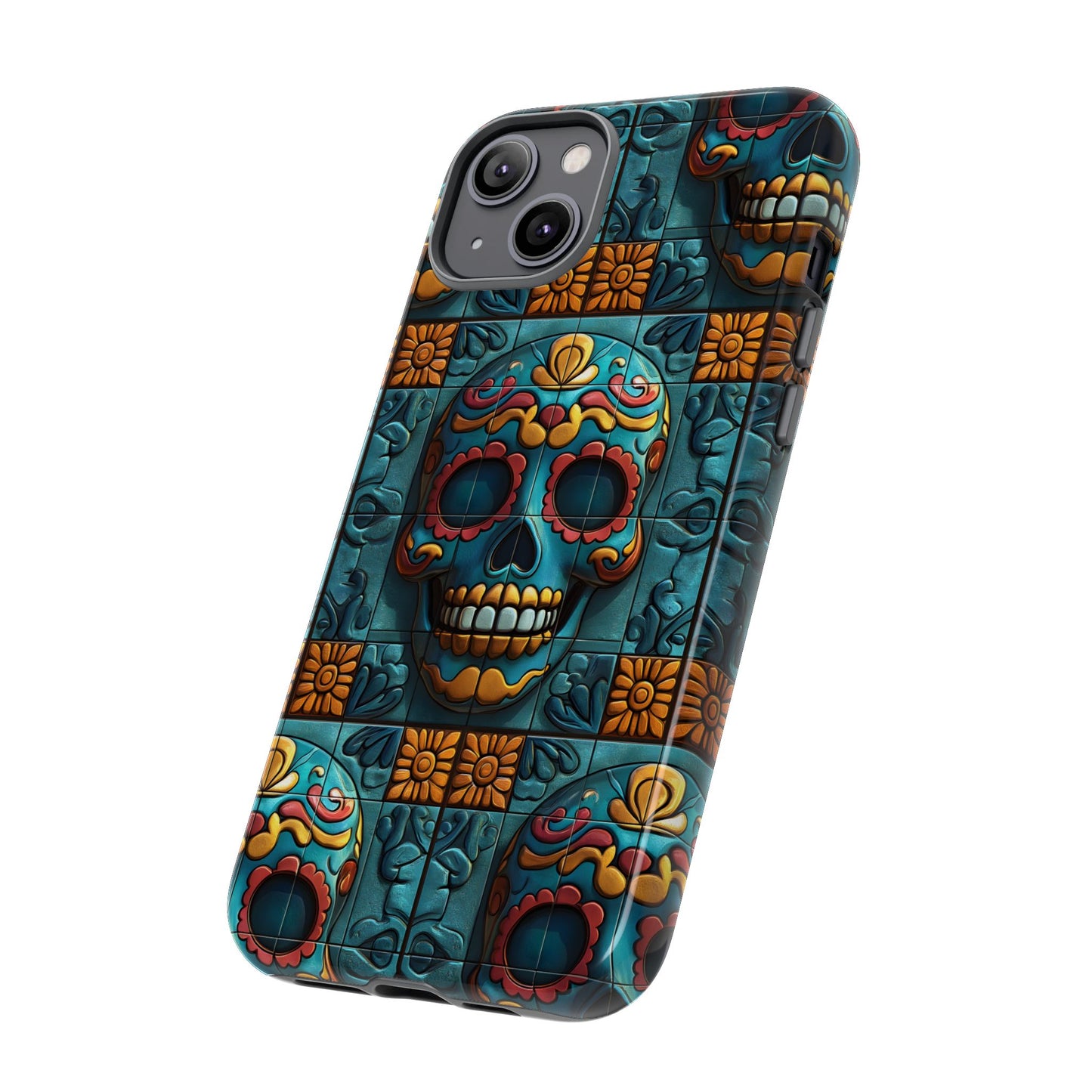 Tough Cases Day of the Dead Dia de Los Muertos Sugar Skull 0017