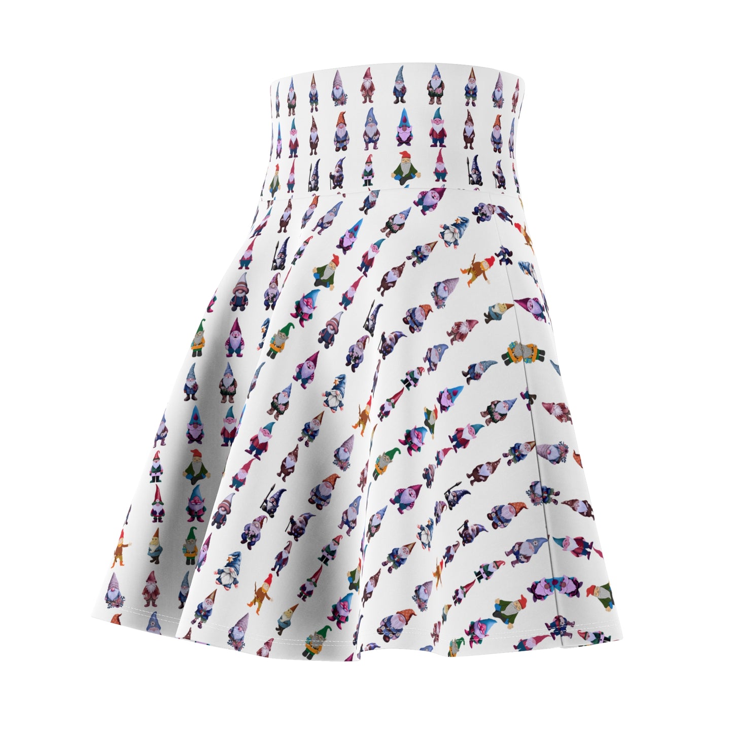 White-Gnome - Women's Skater Skirt