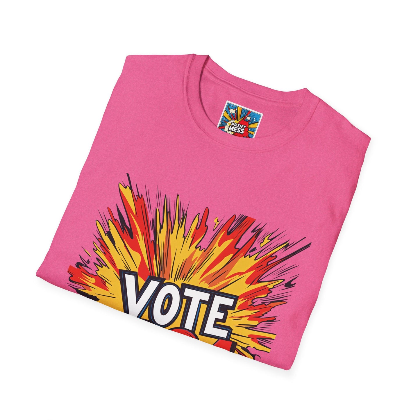 Unisex Softstyle VOTE 2024 11 2024 election shirts