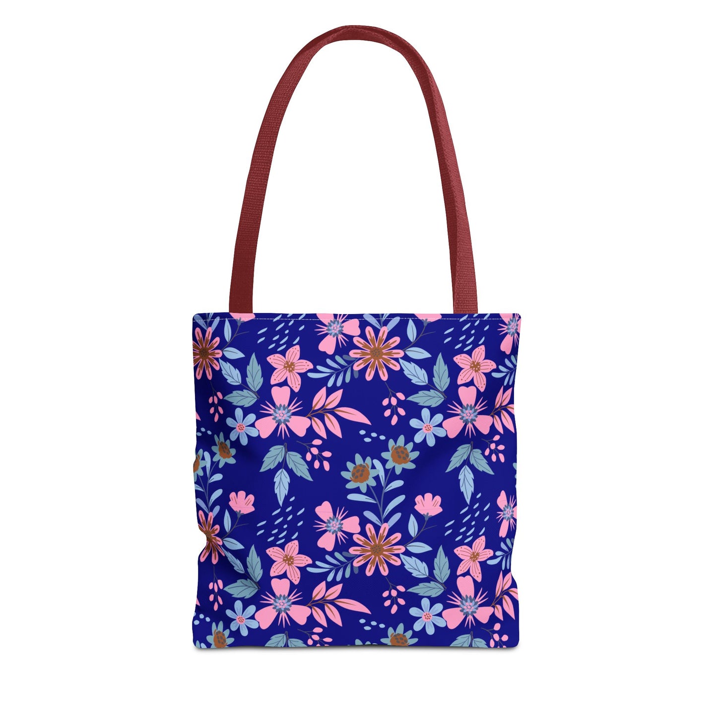 Tote Bag - Floral - Navy