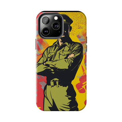 Tough Phone Cases Pop Art Modern Edge Soldier 01