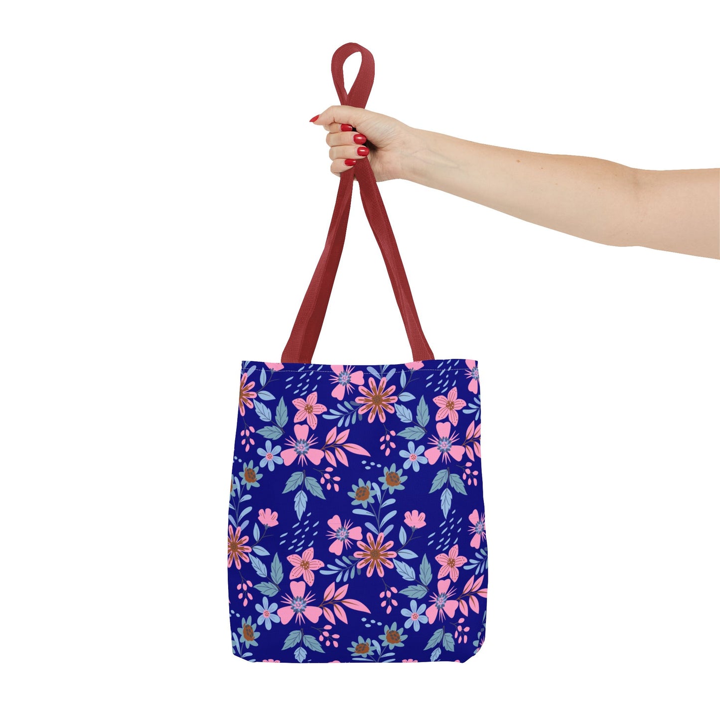 Tote Bag - Floral - Navy