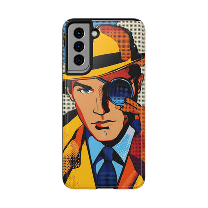 Tough Phone Cases Pop Art Modern Edge Guy Noir 03