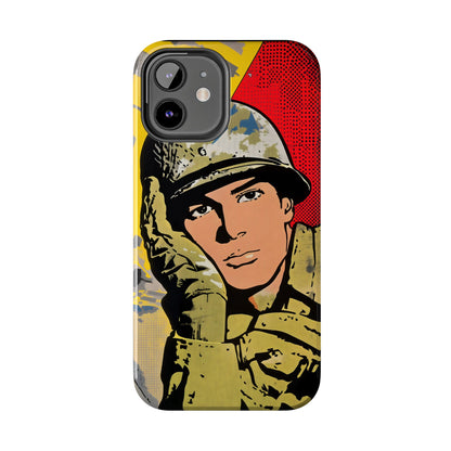 Tough Phone Cases Pop Art Modern Edge Soldier 03