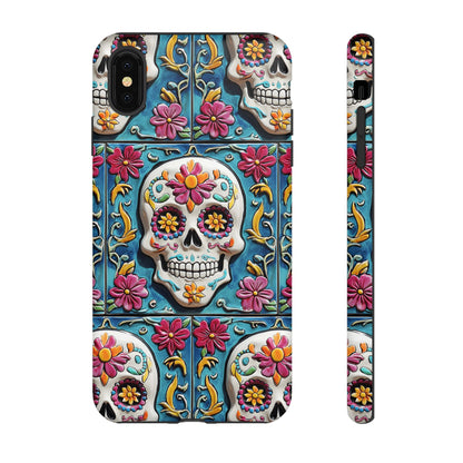 Tough Cases Day of the Dead Dia de Los Muertos Sugar Skull 0001