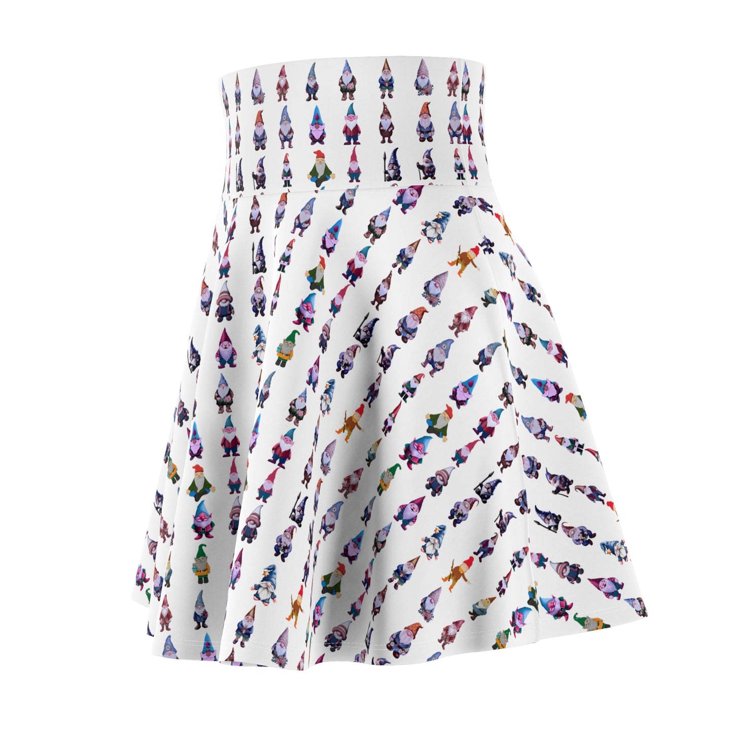 White-Gnome - Women's Skater Skirt