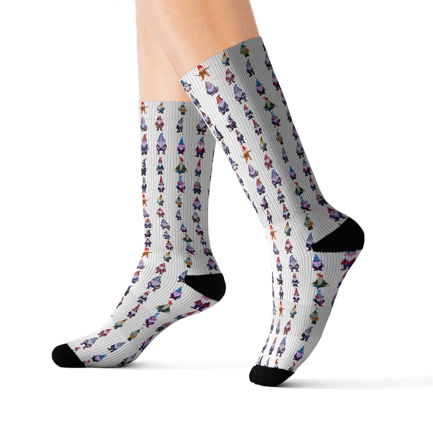 White-Gnome - Sublimation Socks