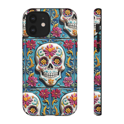 Tough Cases Day of the Dead Dia de Los Muertos Sugar Skull 0001