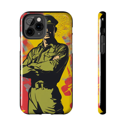 Tough Phone Cases Pop Art Modern Edge Soldier 01