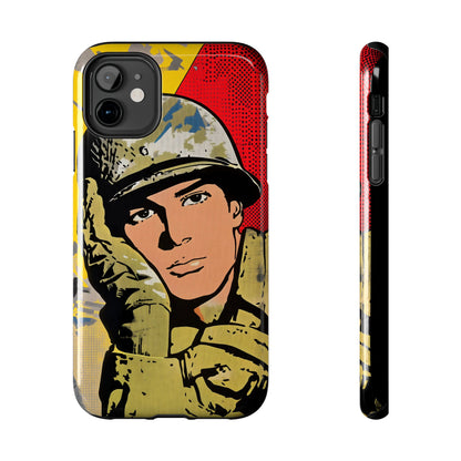 Tough Phone Cases Pop Art Modern Edge Soldier 03