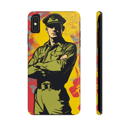 Tough Phone Cases Pop Art Modern Edge Soldier 01