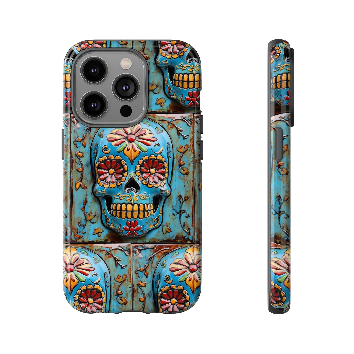 Tough Cases Day of the Dead Dia de Los Muertos Sugar Skull 0019