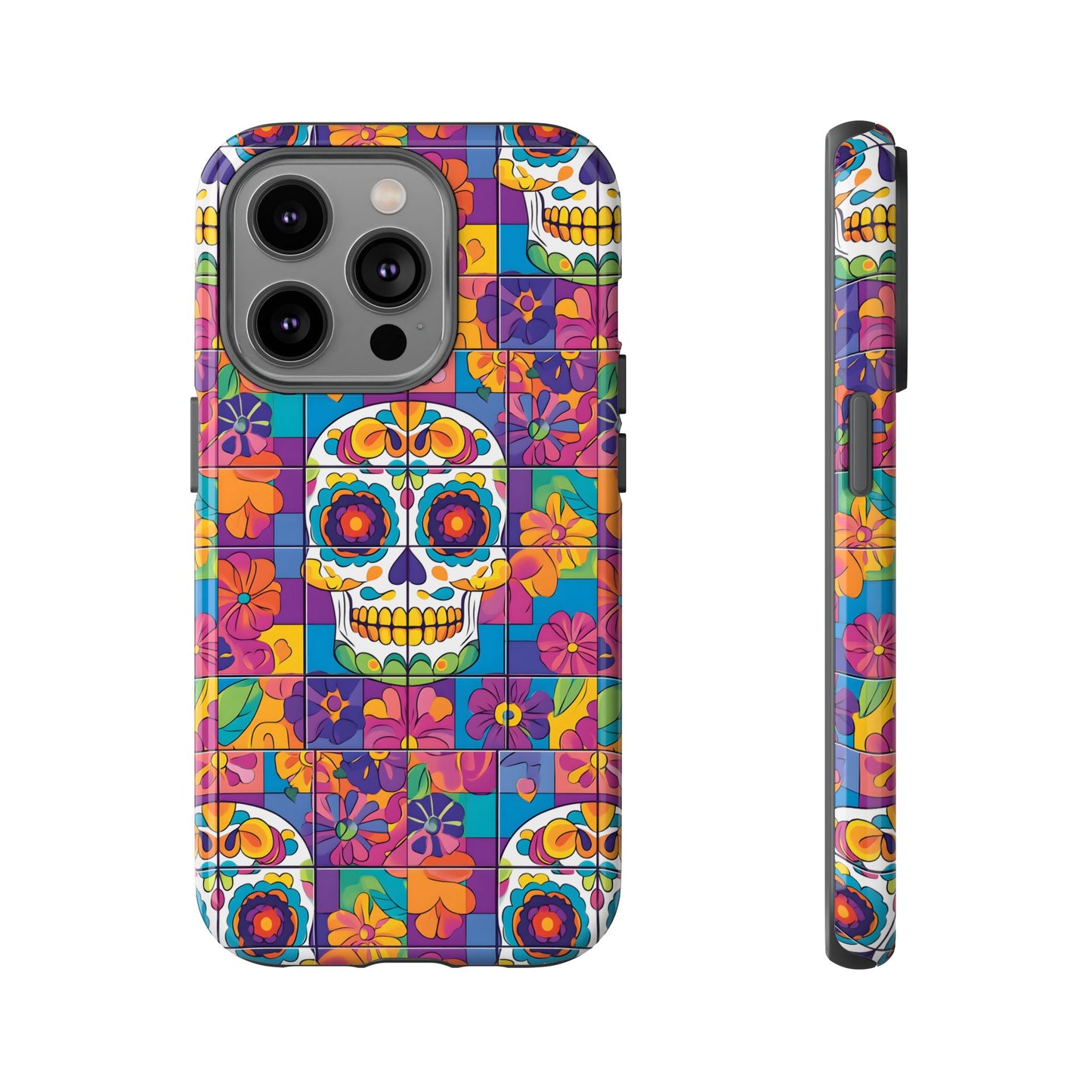 Tough Cases Day of the Dead Dia de Los Muertos Sugar Skull 0023