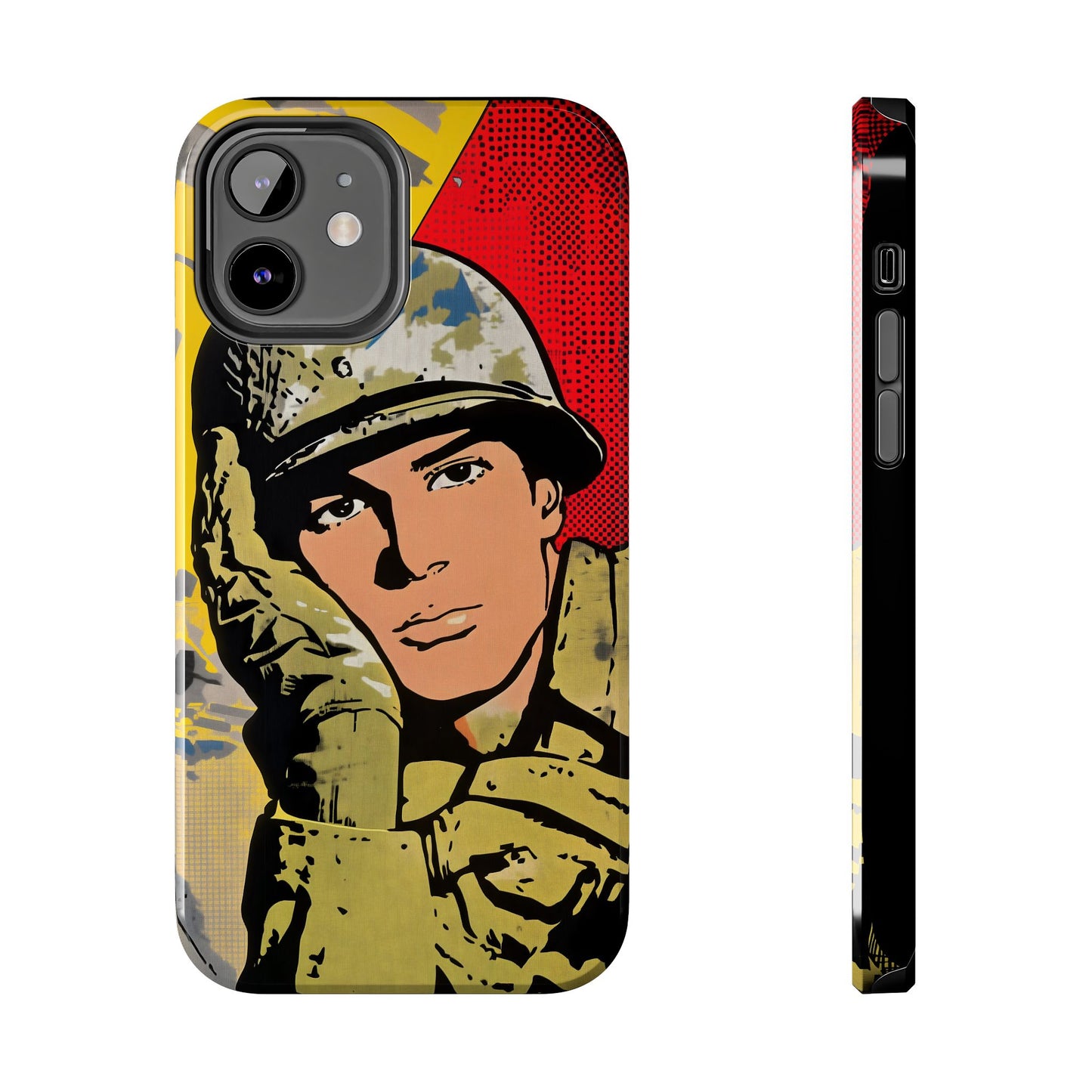 Tough Phone Cases Pop Art Modern Edge Soldier 03