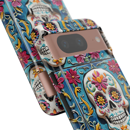 Tough Cases Day of the Dead Dia de Los Muertos Sugar Skull 0001