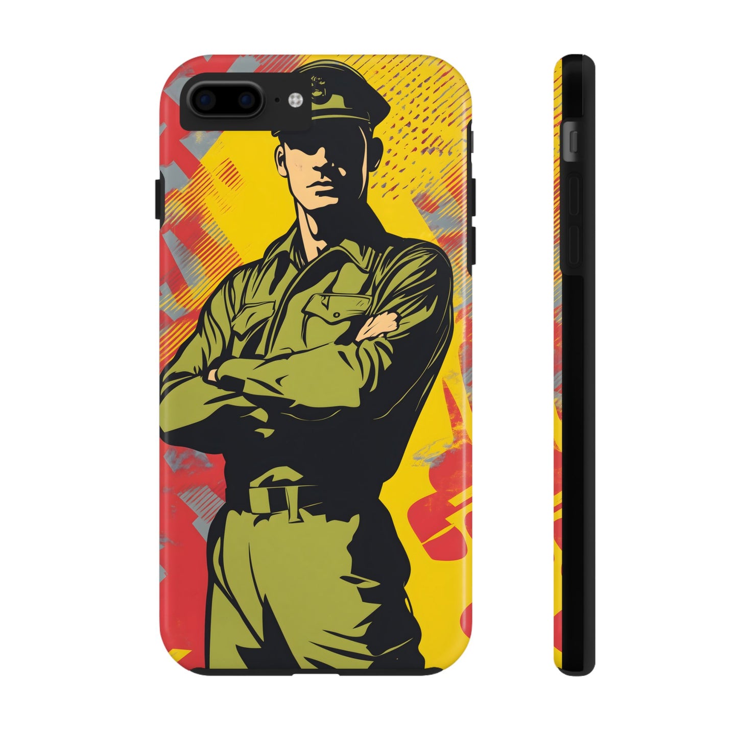 Tough Phone Cases Pop Art Modern Edge Soldier 01