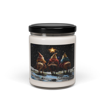 Three Wise Gnomes Holiday Scented Soy Candle 01