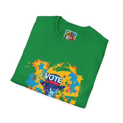 Unisex Softstyle VOTE 2024 7 2024 election shirts