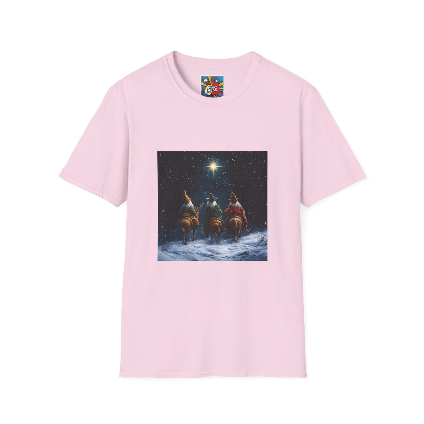 Unisex Soft Style Three Wise Gnomes 003