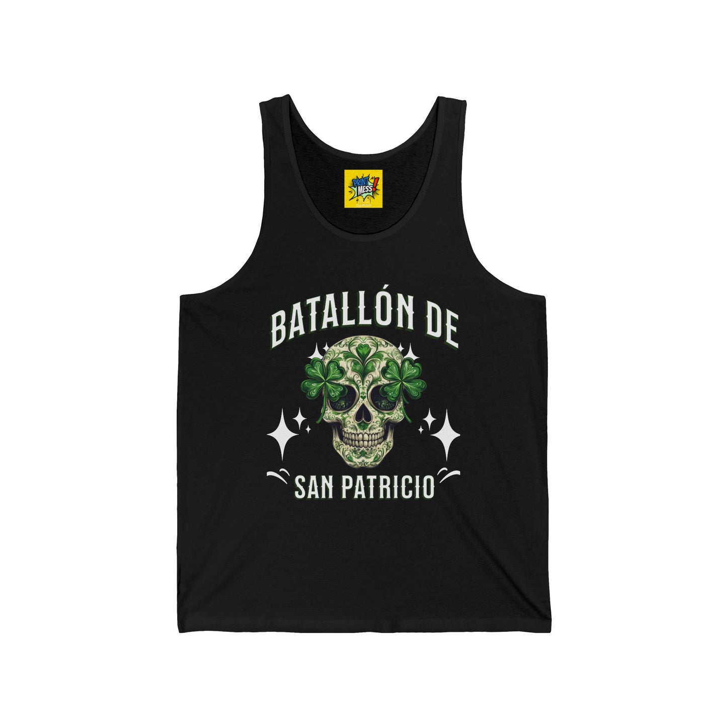 Batallón de San Patricio- St. Patricks Mex-Irish Diaspora Historical Military Unisex Jersey Tank