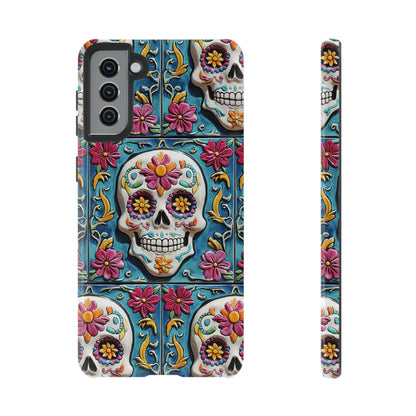 Tough Cases Day of the Dead Dia de Los Muertos Sugar Skull 0001