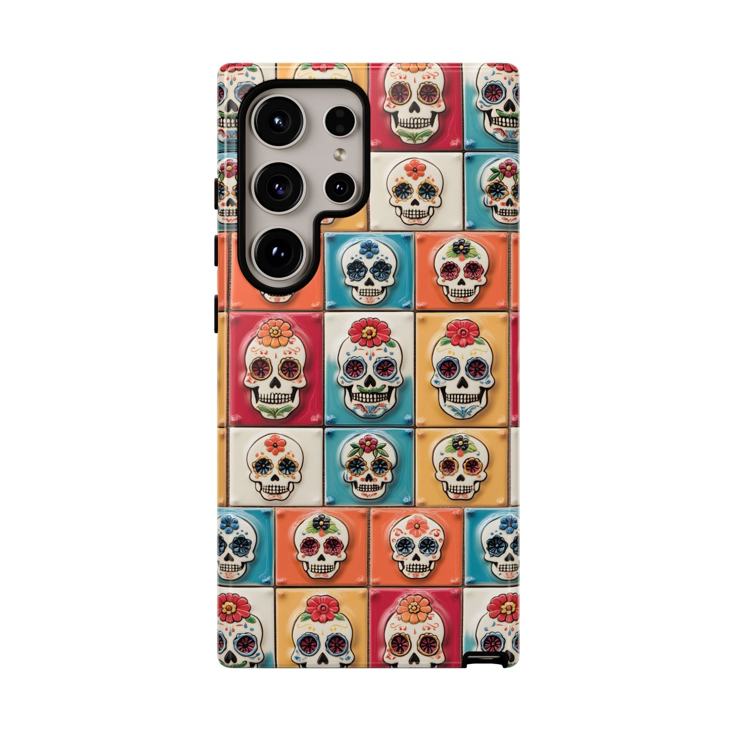 Tough Cases Day of the Dead Dia de Los Muertos Sugar Skull 0024