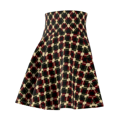 Women's Skater Skirt Diamond Argyle 0004