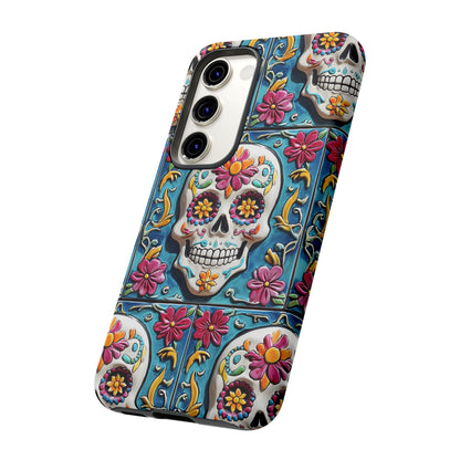 Tough Cases Day of the Dead Dia de Los Muertos Sugar Skull 0001