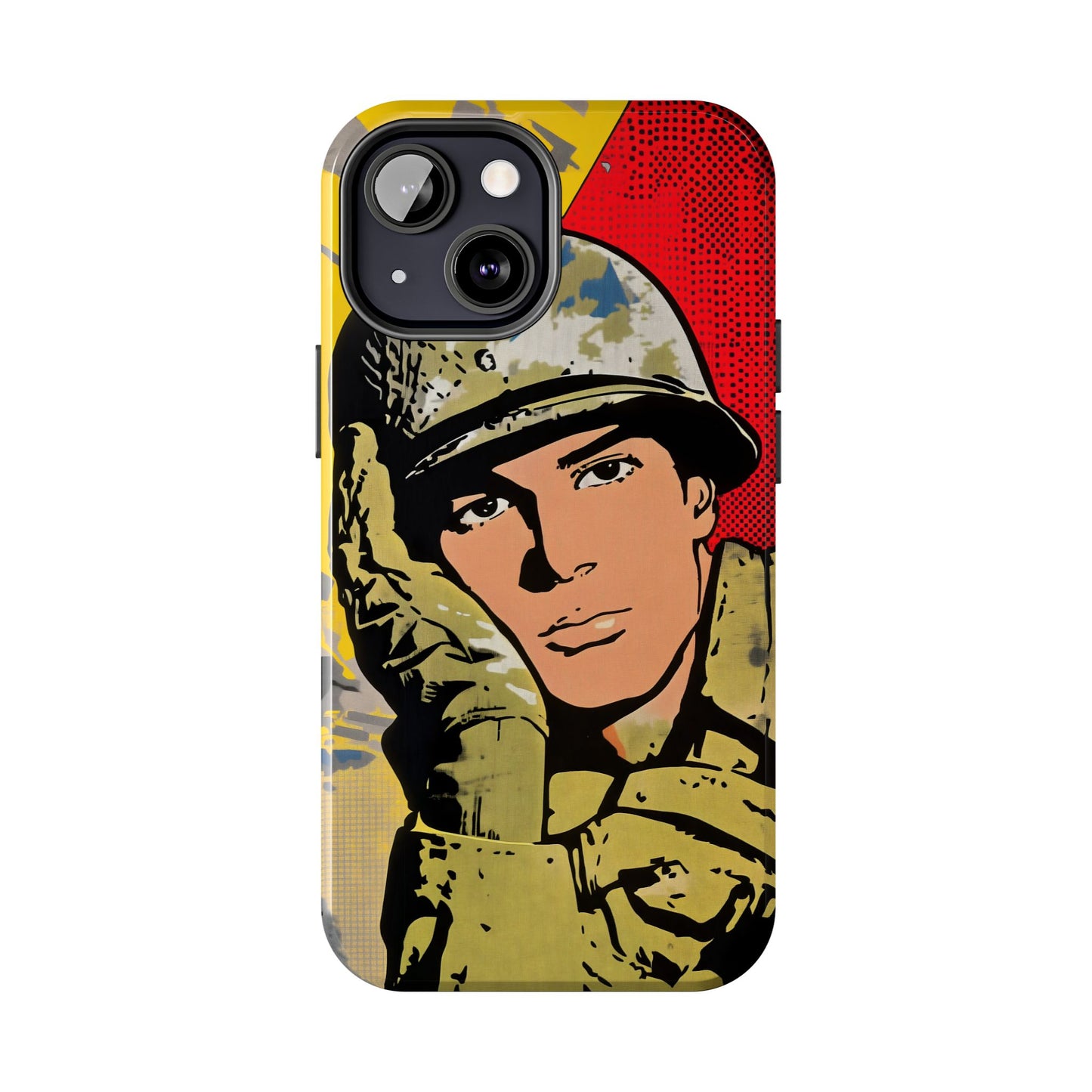 Tough Phone Cases Pop Art Modern Edge Soldier 03