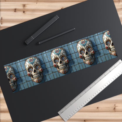 Sugar Skull Bumper Stickers 020 Day of the Dead Dia de Los Muertos, Halloween Decor - Car Decals, Laptop Stickers