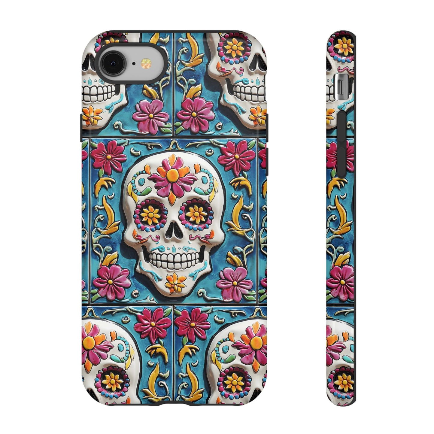 Tough Cases Day of the Dead Dia de Los Muertos Sugar Skull 0001