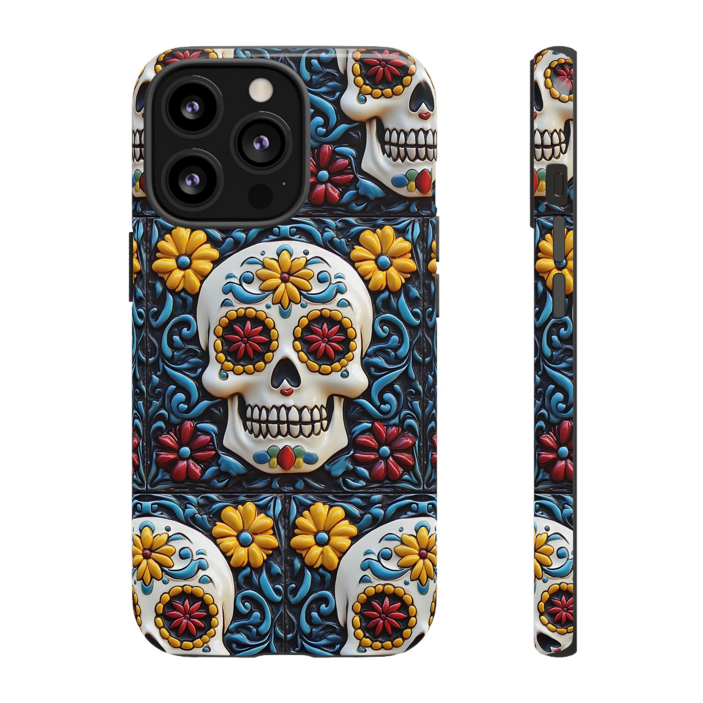 Tough Cases Day of the Dead Dia de Los Muertos Sugar Skull 0009